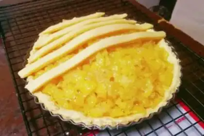 Make Pineapple pie step 11