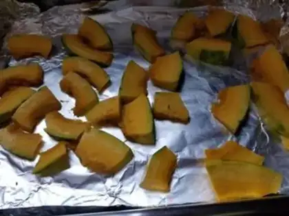 Make Vegetable roasted chicken leg step 3