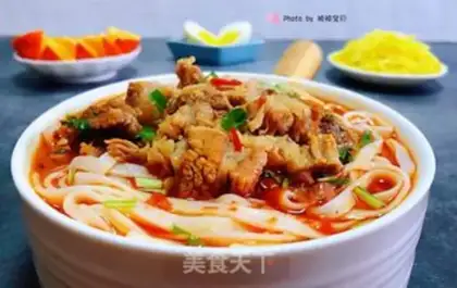 Make Spicy oxen noodles step 10