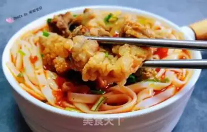 Make Spicy oxen noodles step 11