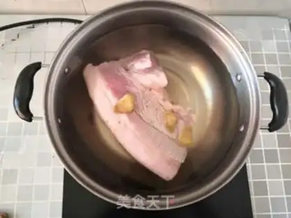 Make Fried apricot step 1