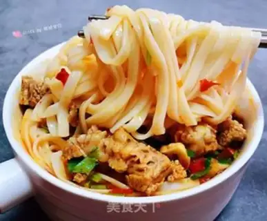 Make Spicy oxen noodles step 13