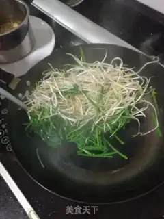 Make "Spring bean sprouts" step 5