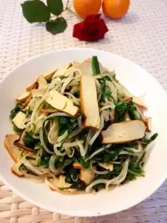 Make "Spring bean sprouts" step 8