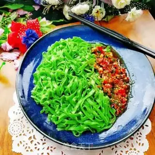 Make The spinach pasta step 23