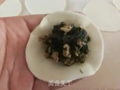 Make Zamu-mu-mu-egg-egg-egg dumpling step 11