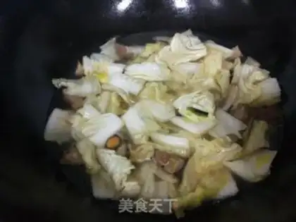 Make Meatball cabbage soup step 3