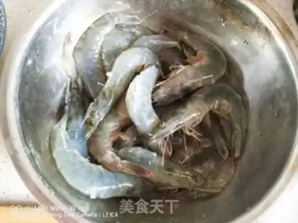 Make Spicy shrimp step 0