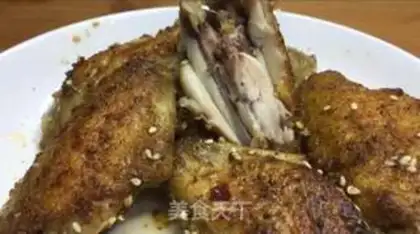 Make Fry chicken wings step 9