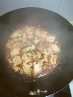 Make Spicy tofu step 4