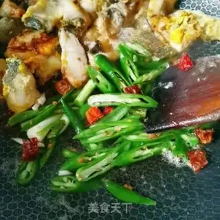 Make Red-burned yellow fish step 4