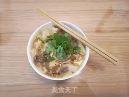 Make The lamb noodles step 10