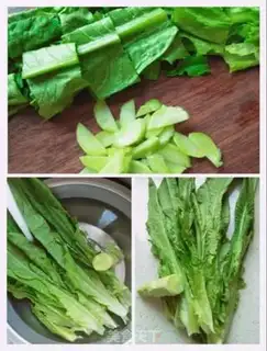 Make Leaf salad step 1