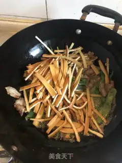 Make Five flowers and tofu step 2