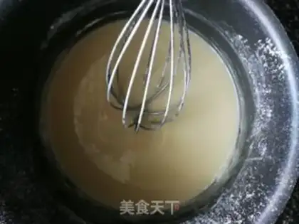 Make Scratch tea and early cake step 1
