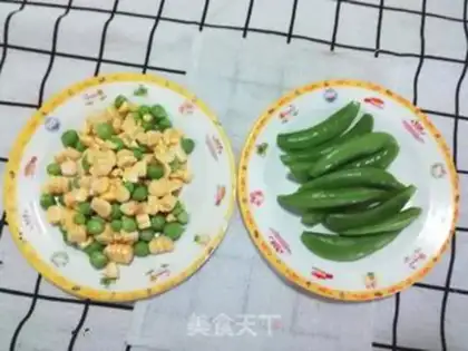 Make Chicken chest sweet pea salad step 2