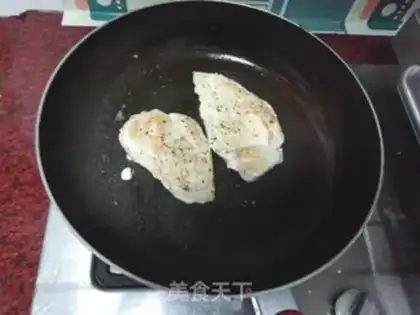 Make Chicken chest sweet pea salad step 5