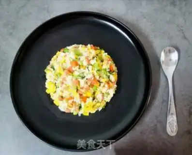Make Egg fried rice step 8