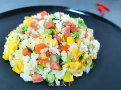 Make Egg fried rice step 9