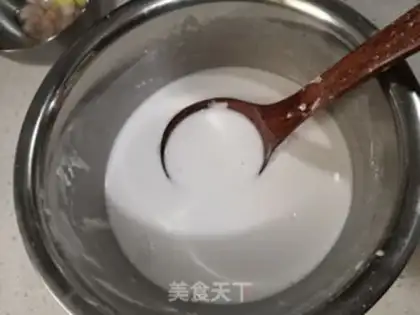 Make Shrimp sausage powder step 2