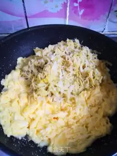 Make Sour egg dumplings step 5