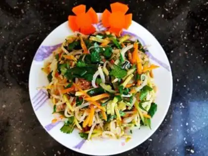 Make Cold bean sprouts step 4