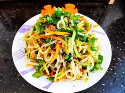 Make Cold bean sprouts step 5