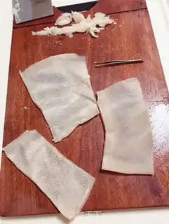 Make Crystal leather step 1