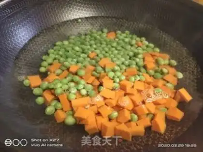 Make Meatd pea carrots step 2
