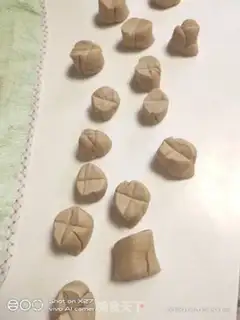 Make Flower buns step 10