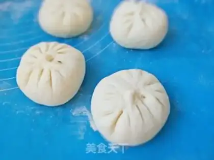 Make Meat buns step 7
