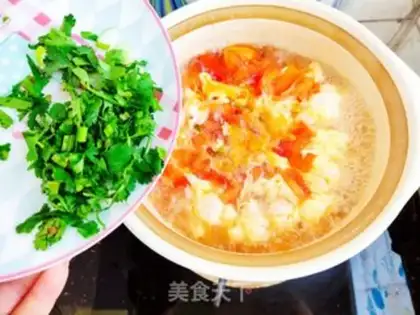 Make Tomato tofu soup step 10