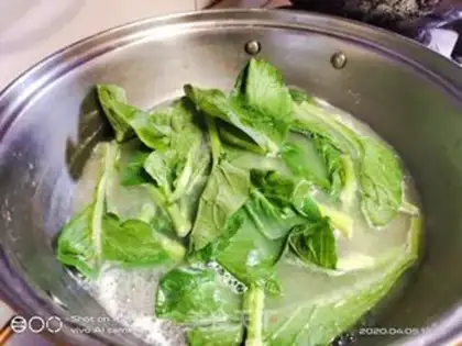 Make Sea gravy rice powder step 4