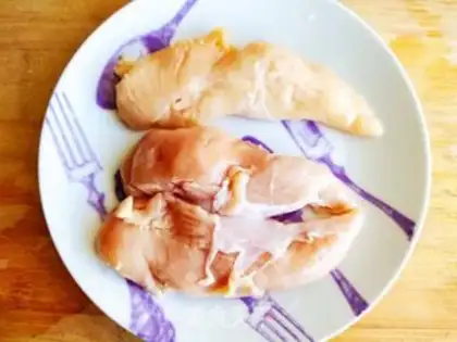 Make Pineapple chicken chest step 5