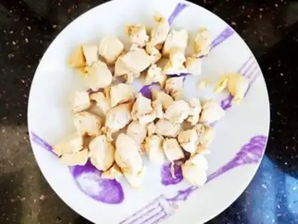 Make Pineapple chicken chest step 8