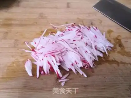 Make Sour radish step 2