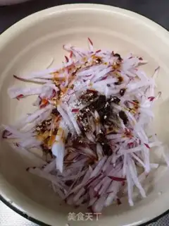 Make Sour radish step 3