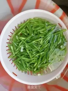 Make Fried Blade Bean step 1