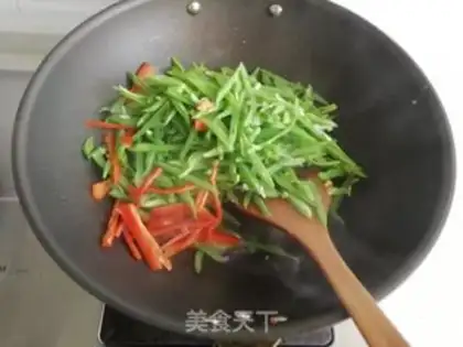 Make Fried Blade Bean step 5