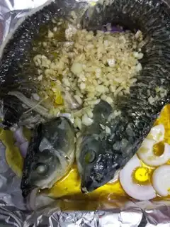 Make Garlic roasted fish step 7