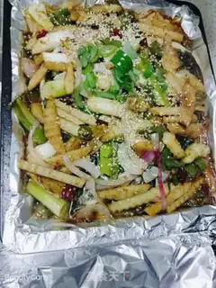 Make Garlic roasted fish step 11