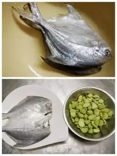 Make Squid bean petals step 0