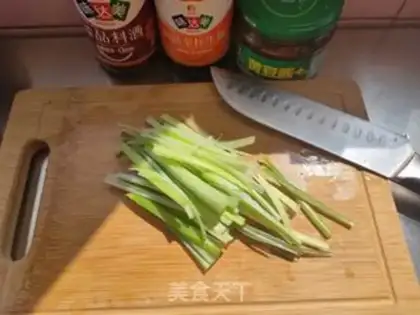 Make Onion tofu step 1