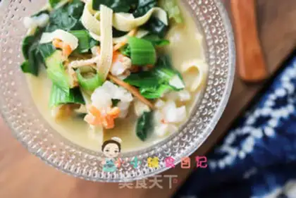 Make Tofu shrimp soup step 8