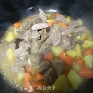Make Cow crotch and potato carrots step 5