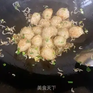 Make Shrimp radish pills step 6