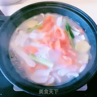 Make Creamfish mushroom cucumber soup step 10