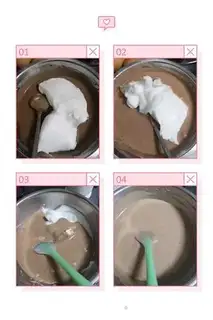 Make Blueberry chocolate cake step 8
