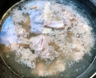 Make Peanut lotion chop soup step 3