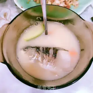 Make Creamfish mushroom cucumber soup step 14